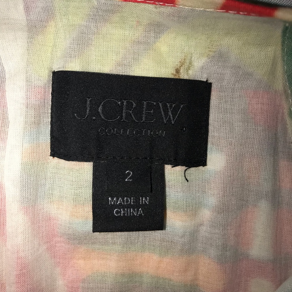 J. Crew Colorful Racerback Dress - Picture 8 of 8